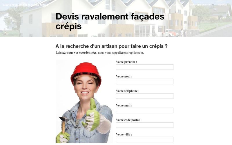 Envie de refaire le crépis de votre maison ?